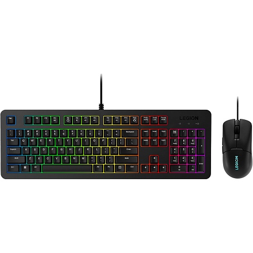Комплект (клавіатура + миша) Lenovo Legion KM310 Black (GX31N91913) - придбати в Дніпрі, Україні: ціна, характеристики | інтернет-магазин TOUCH