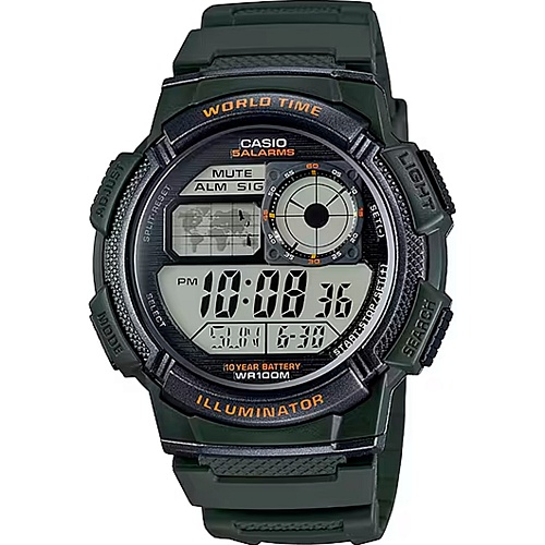 Наручний годинник Casio AE-1500WH-3AVEF - придбати в Дніпрі, Україні: ціна, характеристики | інтернет-магазин TOUCH