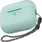 Чехол AhaStyle Colorful Silicone Case для AirPods Pro 2 Gemstone Green (CP-187-2-C-GG)