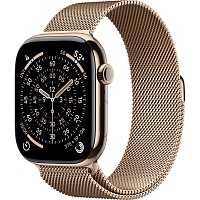 Смарт-годинник Apple Watch Series 11 GPS + Cellular 46mm Gold Titanium Case with Gold Milanese Loop M/L (MFD84) - придбати в Дніпрі, Україні: ціна, характеристики | інтернет-магазин TOUCH Смарт-годинник Apple Watch Series 11 GPS + Cellular 46mm Gold Titanium Case with Gold Milanese Loop M/L (MFD84) - придбати в Дніпрі, Україні: ціна, характеристики | інтернет-магазин TOUCH