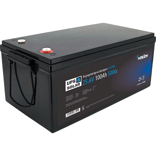 Акумулятор Merlion LiFePO4 24V (25.6V/100Ah/2560Wh) (LFP25.6-100US) - придбати в Дніпрі, Україні: ціна, характеристики | інтернет-магазин TOUCH
