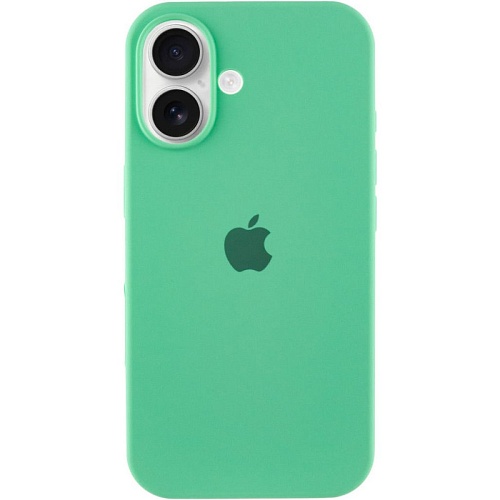 Чехол Silicone Case для Apple iPhone 16 Spearmint AA