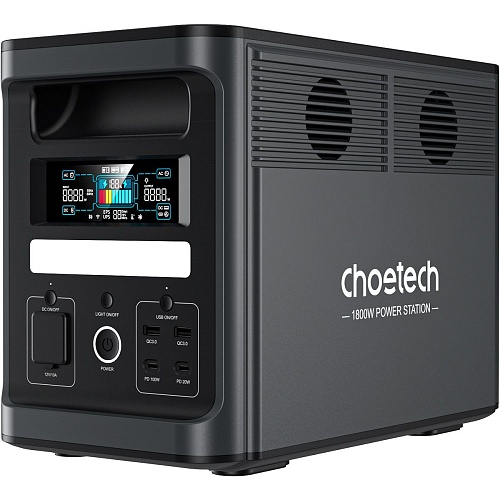 Зарядная станция Choetech BS065 1800W (BS065-EU-BK)