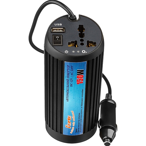Автомобільний інвертор Porto MNY-150B 12V 150W - придбати в Дніпрі, Україні: ціна, характеристики | інтернет-магазин TOUCH