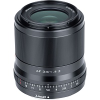Объектив Viltrox AF 33mm f/1.4 Z для Nikon Z Объектив Viltrox AF 33mm f/1.4 Z для Nikon Z