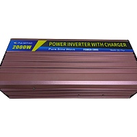 Автомобильный инвертор с функцией зарядки Pulsepad PSWCH-2000 12V 2000W Pure Sine Wave Автомобильный инвертор с функцией зарядки Pulsepad PSWCH-2000 12V 2000W Pure Sine Wave