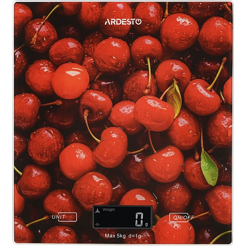 Весы кухонные Ardesto SCK-893CHERRY