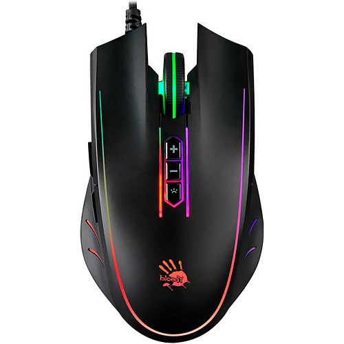 Мышь Bloody Q81 Neon X'Glide Curve Black