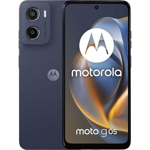 Смартфон Motorola Moto G05 4/128GB Denim Blue (PBA10004UA) UA-UCRF
