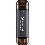 Внешний SSD накопитель Transcend ESD310C 2TB Black (TS2TESD310C)