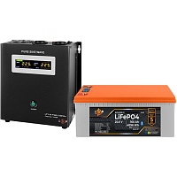 Источник бесперебойного питания (ИБП) LogicPower UPS В1500 + АКБ LiFePO4 4096Wh (37448) 