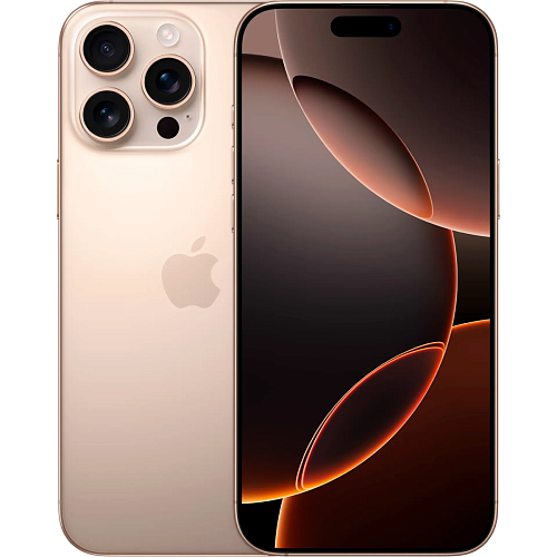 Смартфон Apple iPhone 16 Pro Max 256GB eSIM Desert Titanium (MYW53)