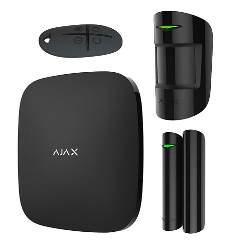 Комплект охранной сигнализации Ajax StarterKit Plus (Black)