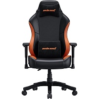Геймерское кресло Anda Seat Luna Color L Black/Orange (AD18-48-BO-PV)
