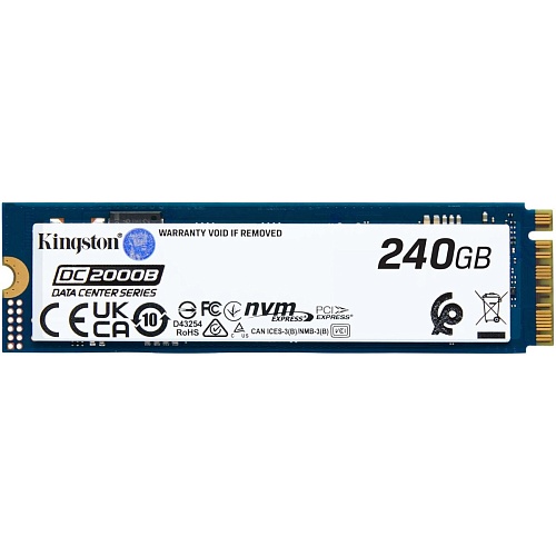 SSD накопичувач Kingston DC2000B 240GB (SEDC2000BM8/240G) - придбати в Дніпрі, Україні: ціна, характеристики | інтернет-магазин TOUCH