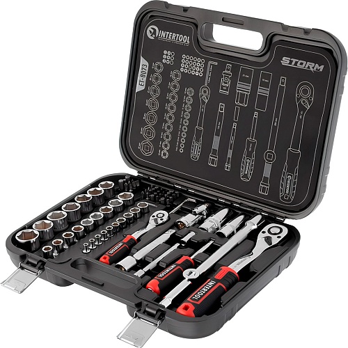 Набор инструментов Intertool Storm ET-8073 73шт