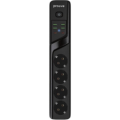 Сетевой фильтр Proove P-04 Black (PSP442420001)