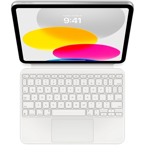 Чохол-клавіатура Apple Magic Keyboard Folio для iPad 10.9 10gen (2022)/ iPad 11 (2025) White (MQDP3) - придбати в Дніпрі, Україні: ціна, характеристики | інтернет-магазин TOUCH