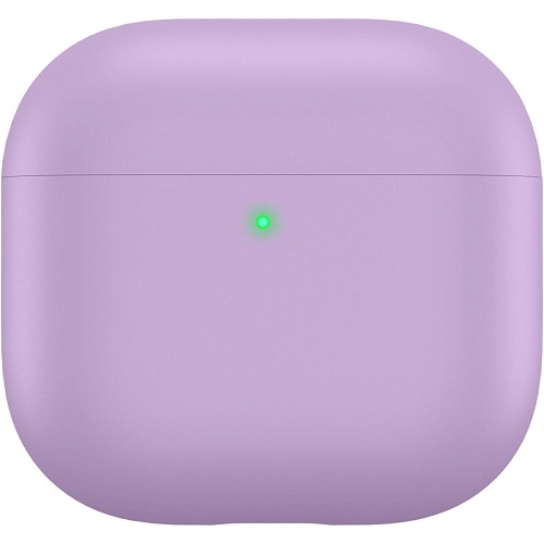 Чехол AhaStyle Ultra-Thin Colorful Silicone Case для Airpods 4 Lavender Purple (CP-WG172-PE)