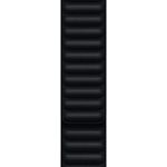 Ремінець Apple Leather Link для Apple Watch 42/44/45/46/49mm M/L Midnight (ML823)