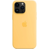 Чехол Apple Silicone Case with MagSafe для Apple iPhone 14 Pro Max Sunglow (MPU03)
