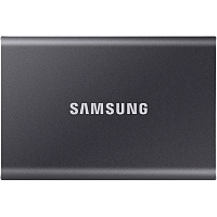 Зовнішній SSD накопичувач Samsung T7 1 TB Titan Gray (MU-PC1T0T/WW)