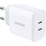 Мережевий зарядний пристрій Ugreen CD243 USB-C Fast Charger 40W EU (10343)