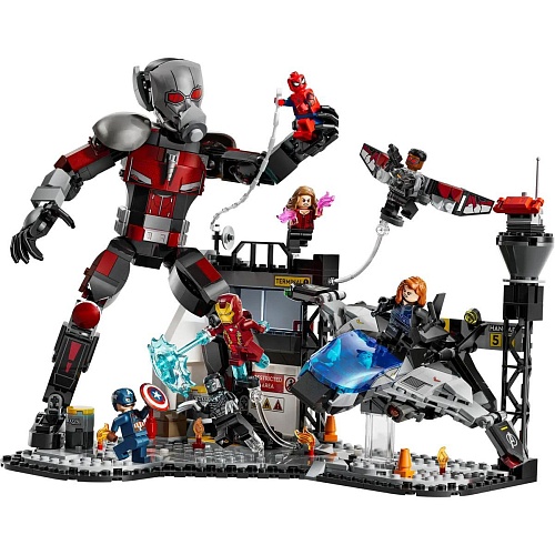 Конструктор LEGO Marvel Первый мститель: Противостояние Приключенческая битва (76314)