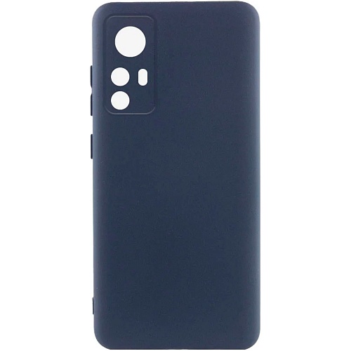Чехол Silicone Cover Full Camera для Xiaomi Redmi Note 12S Navy Blue 