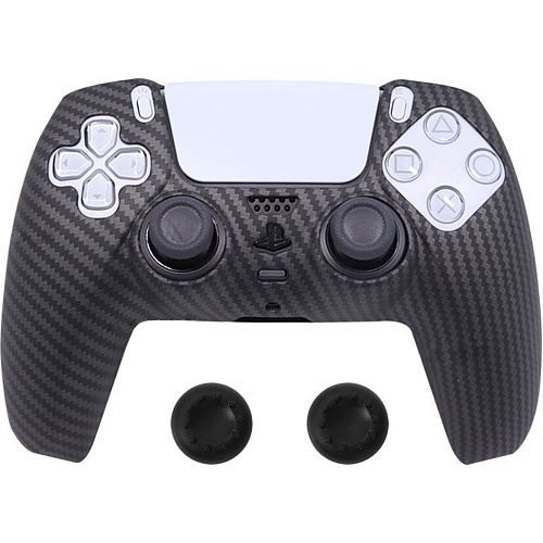 Чохол на геймпад Silicone Case для Sony DualSense Black Carbon - придбати в Дніпрі, Україні: ціна, характеристики | інтернет-магазин TOUCH