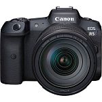 Бездзеркальний фотоапарат Canon EOS R5 Kit 24-105mm IS USM Black (4147C013) UA
