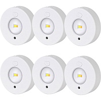 Набор светильников с датчиком движения Epik MZ-L3301 White 6 шт