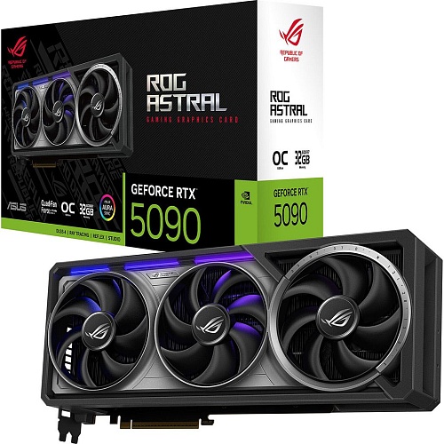 Відеокарта Asus ROG Astral GeForce RTX 5090 32GB (ROG-ASTRAL-RTX5090-32G-GAMING) EU - придбати в Дніпрі, Україні: ціна, характеристики | інтернет-магазин TOUCH