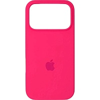 Чехол Silicone Case для Apple iPhone 17 Pro Max Shiny Pink AA