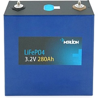 Ячейка для аккумуляторных батарей Merlion LiFePO4 3.2V (3.2V/280Ah/896Wh) (ML-3.2V280AH)