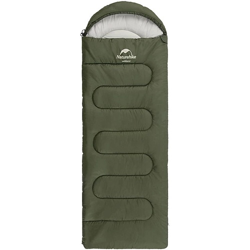 Спальник с копюшоном Naturehike Y150L NH21MSD08 R green (697564188876)