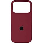 Чехол Silicone Case для Apple iPhone 17 Pro Max Maroon AA