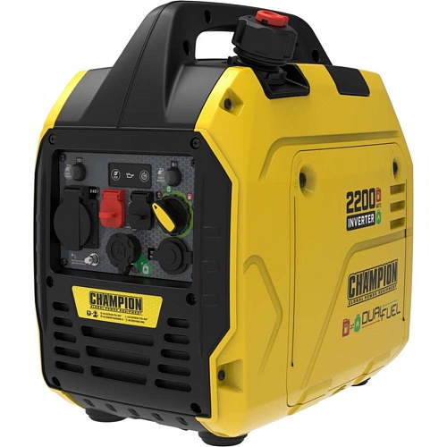Інверторний газово-бензиновий генератор Champion 2200W LPG (92001i-DF-EU) - придбати в Дніпрі, Україні: ціна, характеристики | інтернет-магазин TOUCH
