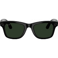 Смарт-очки Ray-Ban Meta Wayfarer Gen2 Standard Shiny Black/Clear to Graphite Green Transitions (RW4012 601/1M 50-22)