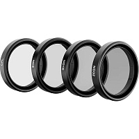 Набор фильтров Telesin CPL+ND8/16/32 для DJI Action 3/4 (OA-FLT-005)