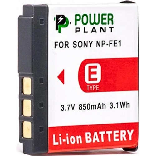 Акумулятор PowerPlant NP-FE1 для Sony (DV00DV1062) - придбати в Дніпрі, Україні: ціна, характеристики | інтернет-магазин TOUCH