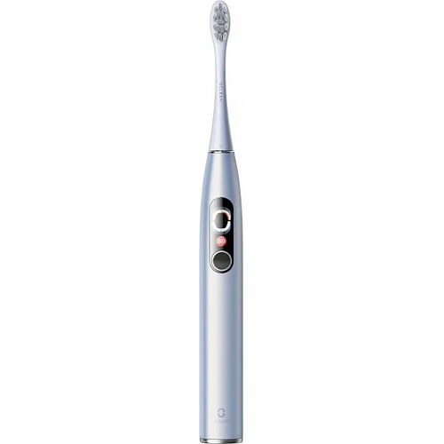 Електрична зубна щітка Oclean X Pro Digital Smart Sonic Toothbrush Glamour Silver - придбати в Дніпрі, Україні: ціна, характеристики | інтернет-магазин TOUCH