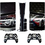 Наклейки для консоли DK Console Skin Sticker для PS5 Pro Blu-Ray (Orange)