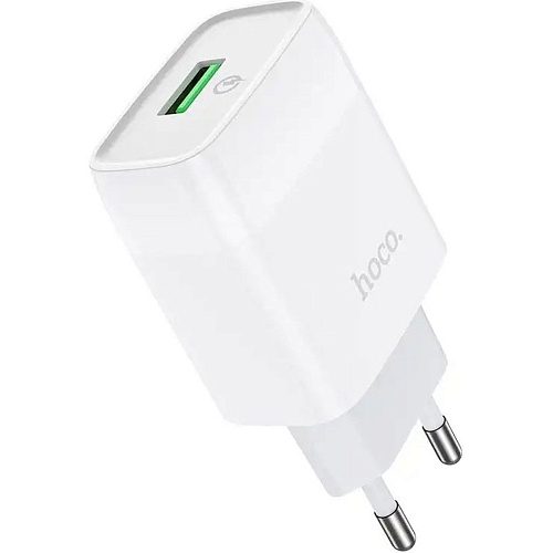 Сетевое зарядное устройство Hoco C72Q Glorious 18W White (732514)