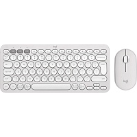 Комплект (клавиатура + мышь) Logitech Pebble 2 Combo White (920-012240) UA
