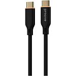 Кабель Proove Jelly Silicone USB-C to USB-C 60W 1m Black (CCJS60002201)