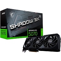Видеокарта MSI GeForce RTX 5070 12G SHADOW 3X OC (G5070-12S3C) EU