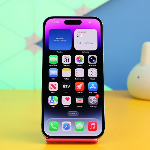 Смартфон Apple iPhone 14 Pro 128GB eSIM Deep Purple (MQ0E3) Б/У