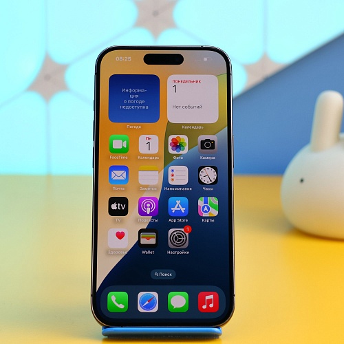 Смартфон Apple iPhone 15 Pro 128GB Black Titanium (MTUV3) Б/У