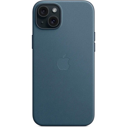 Чехол FineWoven Case with MagSafe для Apple iPhone 15 Plus Pacific Blue AAA
